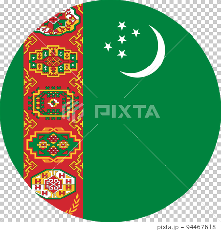 World flag, Turkmenistan 94467618