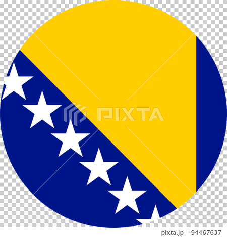 世界の国旗、ボスニア・ヘルツェゴビナ 世界の国旗、ボスニア・ヘルツェゴビナ 94467637