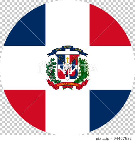 World flag, Dominican Republic 94467682