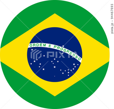 世界の国旗、ブラジルのイラスト素材 [94467693] - PIXTA