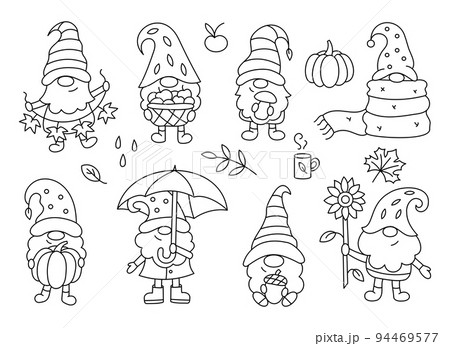 Autumn gnomes set Autumn gnomes set 94469577