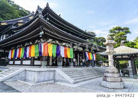 【神奈川県】重厚な雰囲気が漂う長谷寺の観音堂 94470422