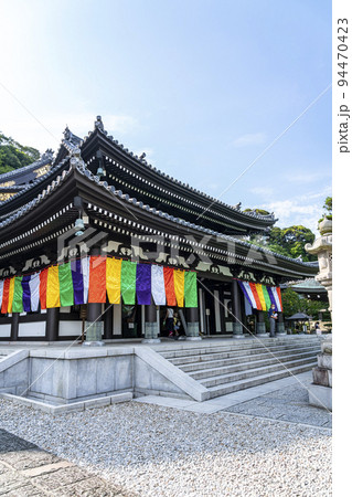 【神奈川県】重厚な雰囲気が漂う長谷寺の観音堂 94470423