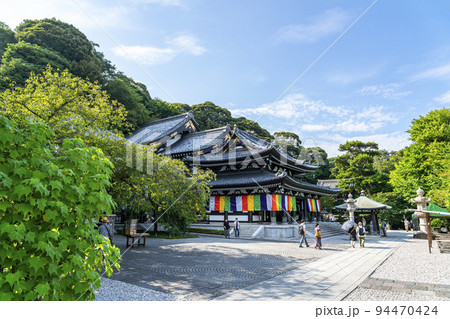【神奈川県】重厚な雰囲気が漂う長谷寺の観音堂 【神奈川県】重厚な雰囲気が漂う長谷寺の観音堂 94470424