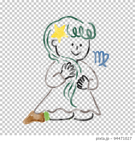 乙女座のイラスト 乙女座のイラスト 94471027