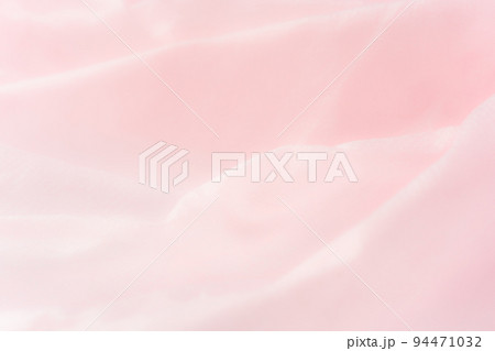 ふわふわピンクの布の背景素材 ふわふわピンクの布の背景素材 94471032