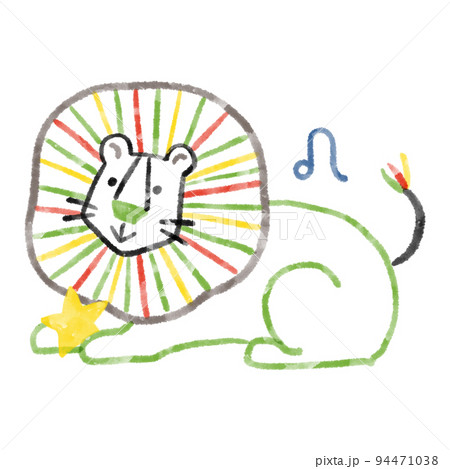 獅子座のイラスト 94471038