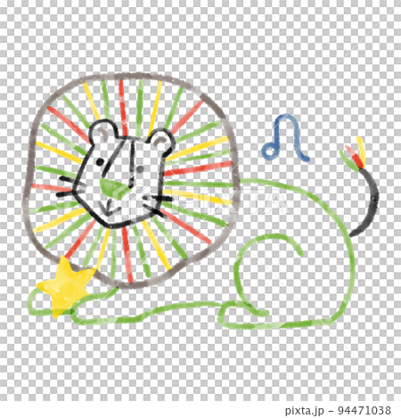 獅子座のイラスト 94471038