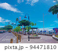 ハワイの港町の風景 94471810