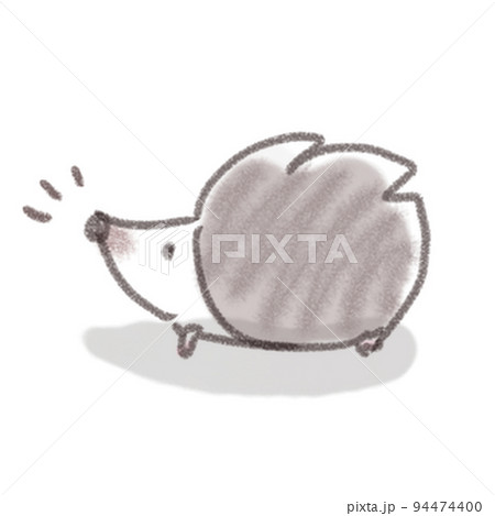 手書き風はりねずみ 94474400