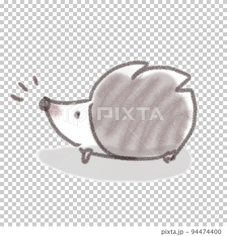 Hand-drawn hedgehog 94474400
