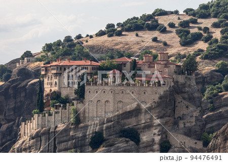Holy Monastery of Varlaam is outstanding example of Byzantine architecture in Meteora, Greece 94476491
