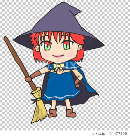 箒を持った魔女 94477296