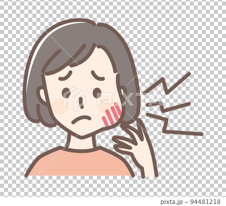 牙齒疼痛和腫脹 94481218