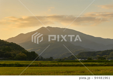 秋の紫尾山　夕暮れ時 94481961
