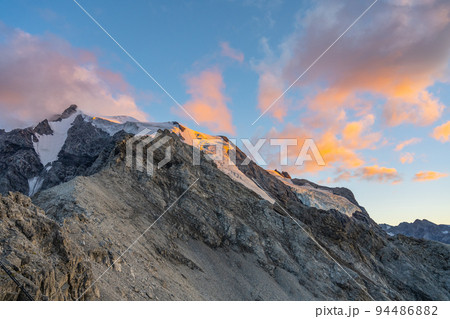 Sunny morning at Ortler Mountain 94486882