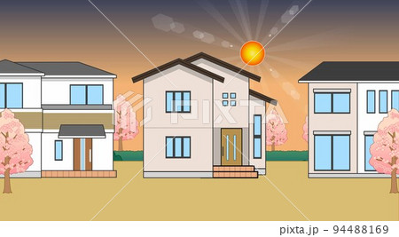 住宅街の天気 住宅街の天気 94488169