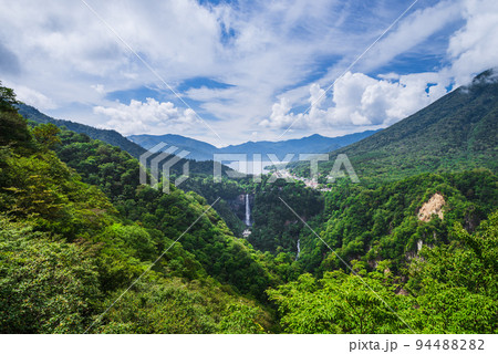 明智平展望台からの景色 94488282