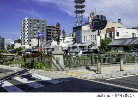 松本 一ツ橋 女鳥羽川 長野県松本市 松本 一ツ橋 女鳥羽川 長野県松本市 94488617