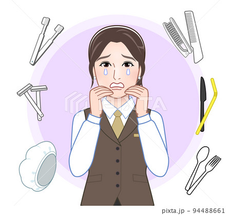 アメニティと女性 アメニティと女性 94488661
