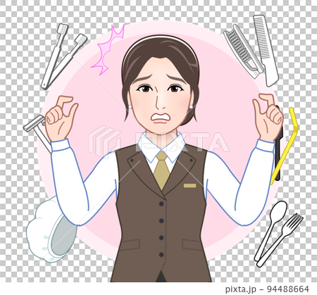 アメニティと女性 94488664