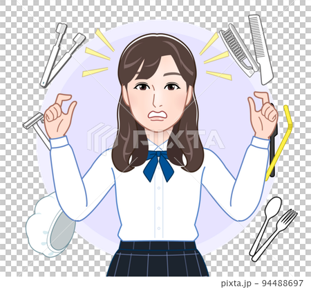 アメニティと女性 94488697