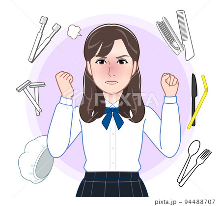 アメニティと女性 アメニティと女性 94488707