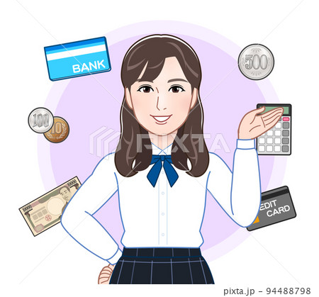 お金と女性 94488798