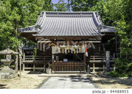 松本 塩釜神社 拝殿 長野県松本市 松本 塩釜神社 拝殿 長野県松本市 94488955