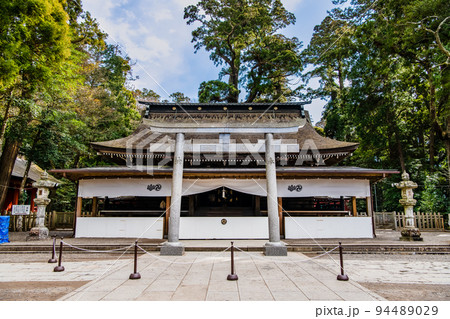 茨城県　鹿島神宮　～拝殿～ 94489029