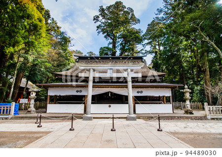 茨城県　鹿島神宮　～拝殿～ 94489030