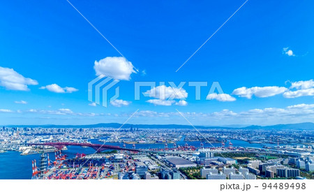 大阪風景　都心全景 94489498