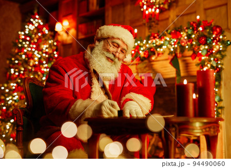 Traditional Santa Writing Letter Traditional Santa Writing Letter 94490060