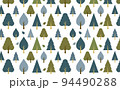 北欧風　木　パターン 94490288