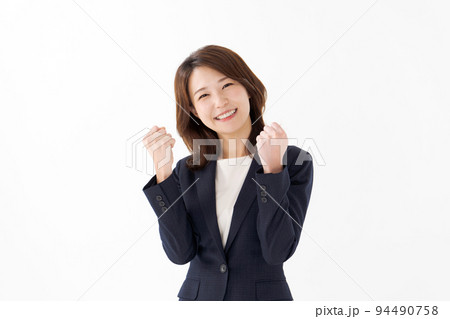 スーツ姿の女性　 94490758