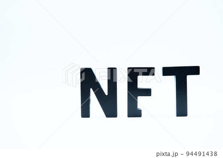 NFTの文字とコピースペース NFTの文字とコピースペース 94491438