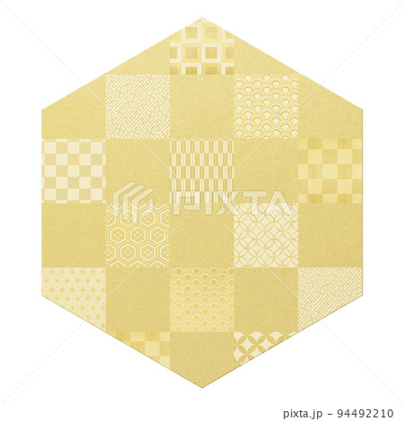市松模様のフレーム素材 市松模様のフレーム素材 94492210