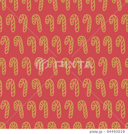 Winter wrapping paper flat seamless pattern vector Winter wrapping paper flat seamless pattern vector 94493019