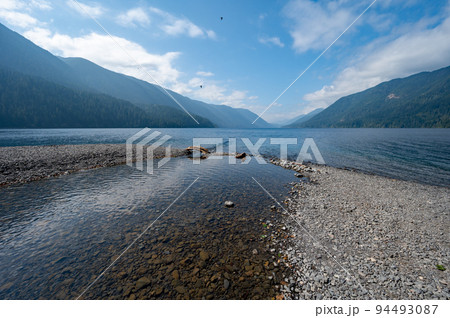 Lake Crescent in Olympic National Park, Washington. Lake Crescent in Olympic National Park, Washington. 94493087