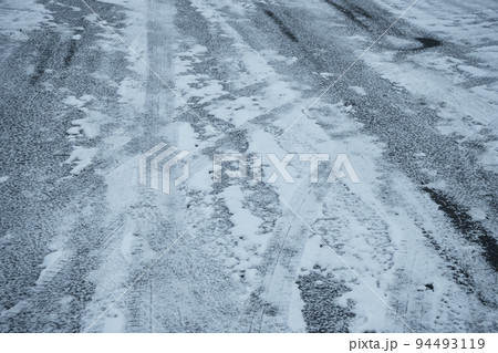冬の道路	 94493119