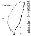 台湾の形 94493926