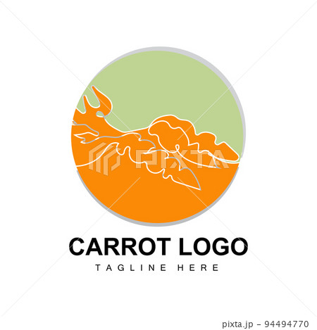 Carrot Logo Design Line Vector Style Vegetarian Fruit Vegetable Icon Cooking Ingredients Carrot Logo Design Line Vector Style Vegetarian Fruit Vegetable Icon Cooking Ingredients 94494770