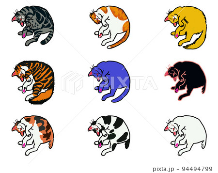 寝ている猫 94494799