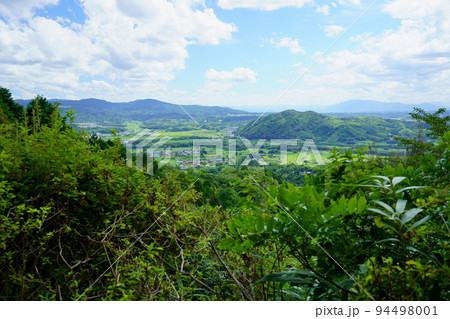 海住山寺から奈方面の絶景・夏の終わり 94498001