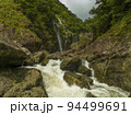 タンギョの滝 下流から (奄美大島 / 九州2位の落差) 94499691