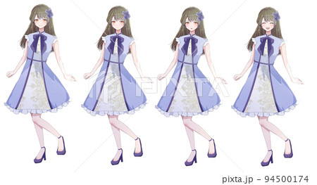 アイドル衣装の女の子 94500174