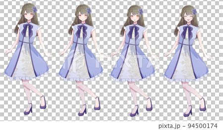 アイドル衣装の女の子 94500174