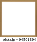 1:1の茶色の木製フレームの透過PNGのイラスト 94501894
