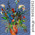 花 のイラスト 花束 94502952