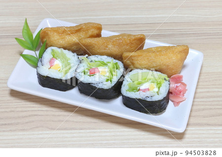 助六寿司(レタス巻き・いなり) 助六寿司(レタス巻き・いなり) 94503828